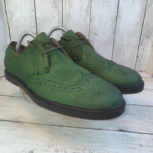 Polo Ralph Lauren Orrick Men's Size 9.5 D Leather Wingtip Brogue Dress Shoes